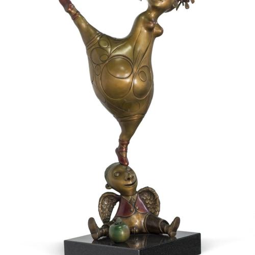 Pedro Pablo Oliva-Muchacha enamorada de un Ángel