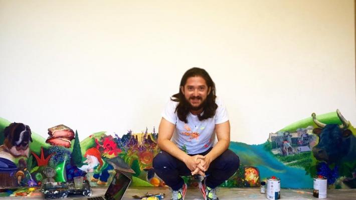 Young Cuban painter Alberto Lago, official Latin Grammy 2019 artist Young Cuban painter Alberto Lago, official Latin Grammy 2019 artist