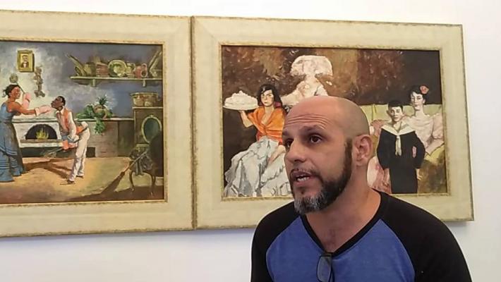 Douglas Perez Castro, in interview with Maxima. Douglas Perez Castro, in interview with Maxima.