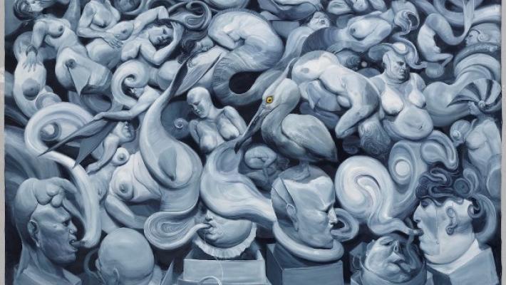 Roberto Fabelo, «Volutas,» 2015. Cortesía de Christie’s. Roberto Fabelo, «Volutas,» 2015. Cortesía de Christie’s.