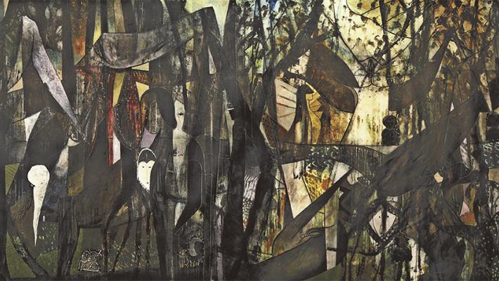 Piece The forest of Havana or Loves of the 80's, available in Maxima Gallery-Studio Piece The forest of Havana or Loves of the 80's, available in Maxima Gallery-Studio