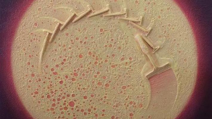 Luna, obra de Juan Suárez Blanco. Luna, obra de Juan Suárez Blanco.