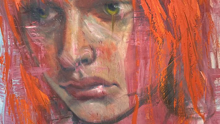 Lilo, obra de Niels Reyes en Galería Máxima Lilo, obra de Niels Reyes en Galería Máxima