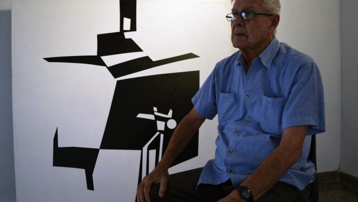 Pedro de Oraa, Premio Nacional de Artes Plásticas en Cuba en el 2015. Foto: tomada del blog Tuyomasyo Pedro de Oraa-arte abstracto-cuba.jpg