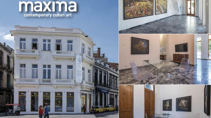 Exteriores de la galería Máxima ubicada en calle Monserrate, esquina Tejadillo.