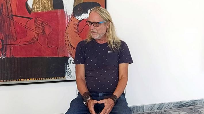 Moisés Finalé, reconocido artista cubano. Moisés Finalé, reconocido artista cubano.