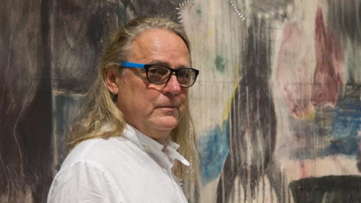 Moisés Finalé conversa en Máxima Estudio-Taller sobre Pedro de Oraá. Moisés Finalé-artista cubano