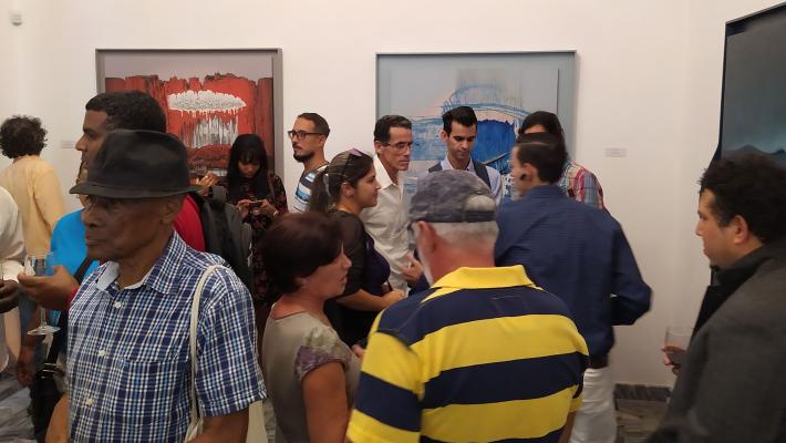 Exposición Contrapunto de Juan Suárez Blanco en Galería Máxima.