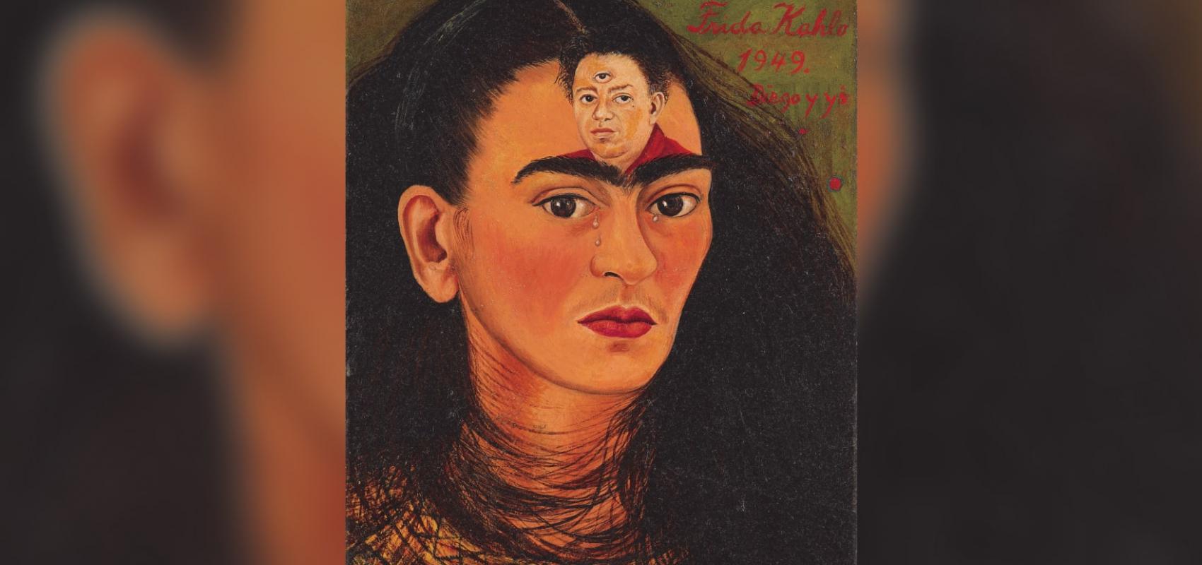 "Diego y yo", obra de Frida Kahlo. 